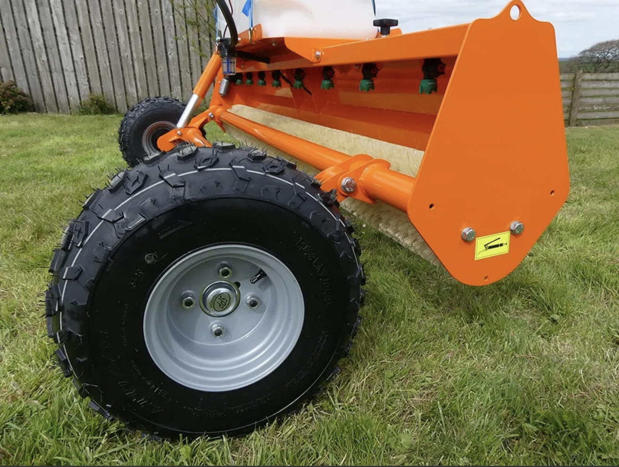 Ogräsutrotare ATV Chapman W240 (FRI frakt) - 11