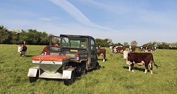 Utfodringsvagn ATV Chapman TGF350 (FRI frakt)