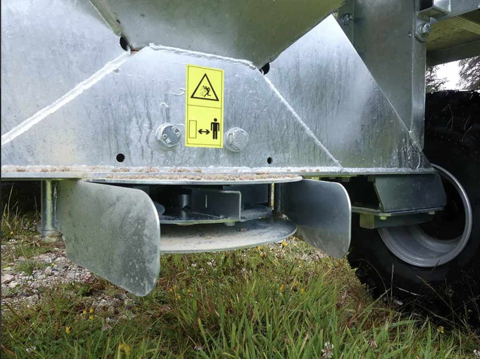 Utfodringsvagn ATV Chapman TGF350 (FRI frakt) - 4