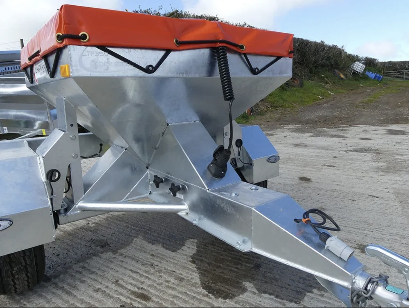Utfodringsvagn ATV Chapman TF350 (FRI frakt) - 4