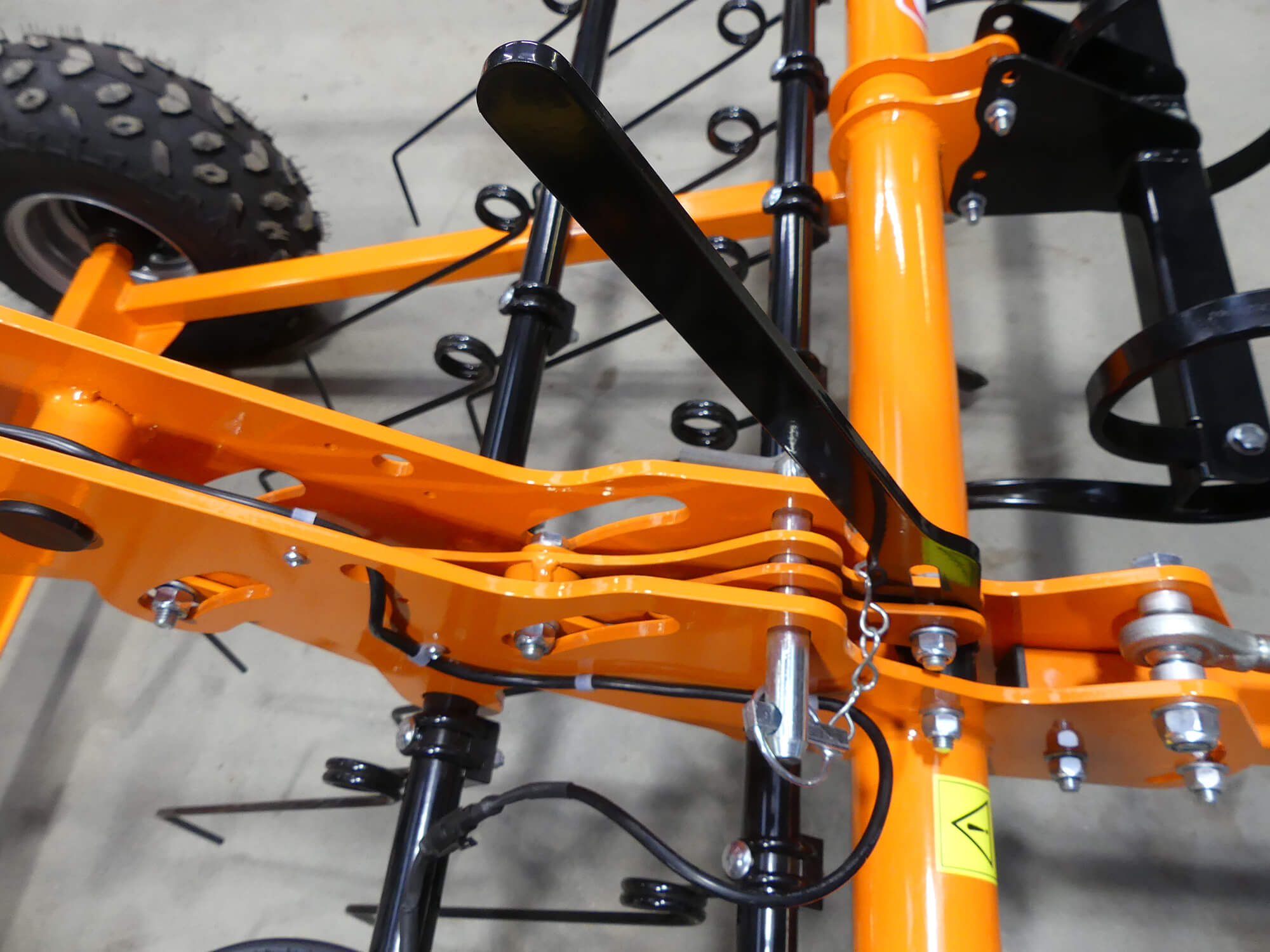 Ridbaneharv ATV Chapman AH200 – elektriskt transportläge | Fri frakt - 15