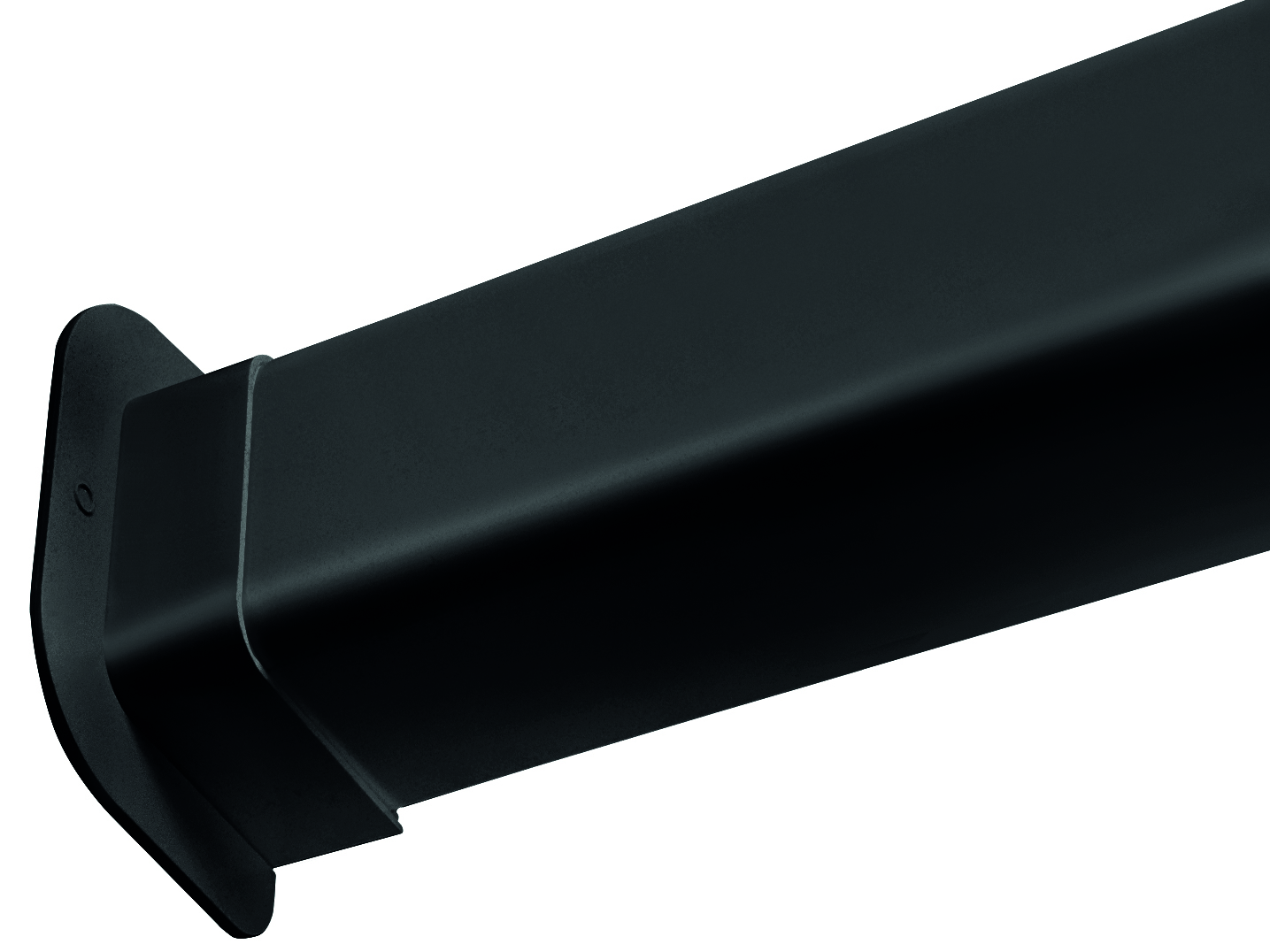 LuftX® Täcklock mot vägg - svart
