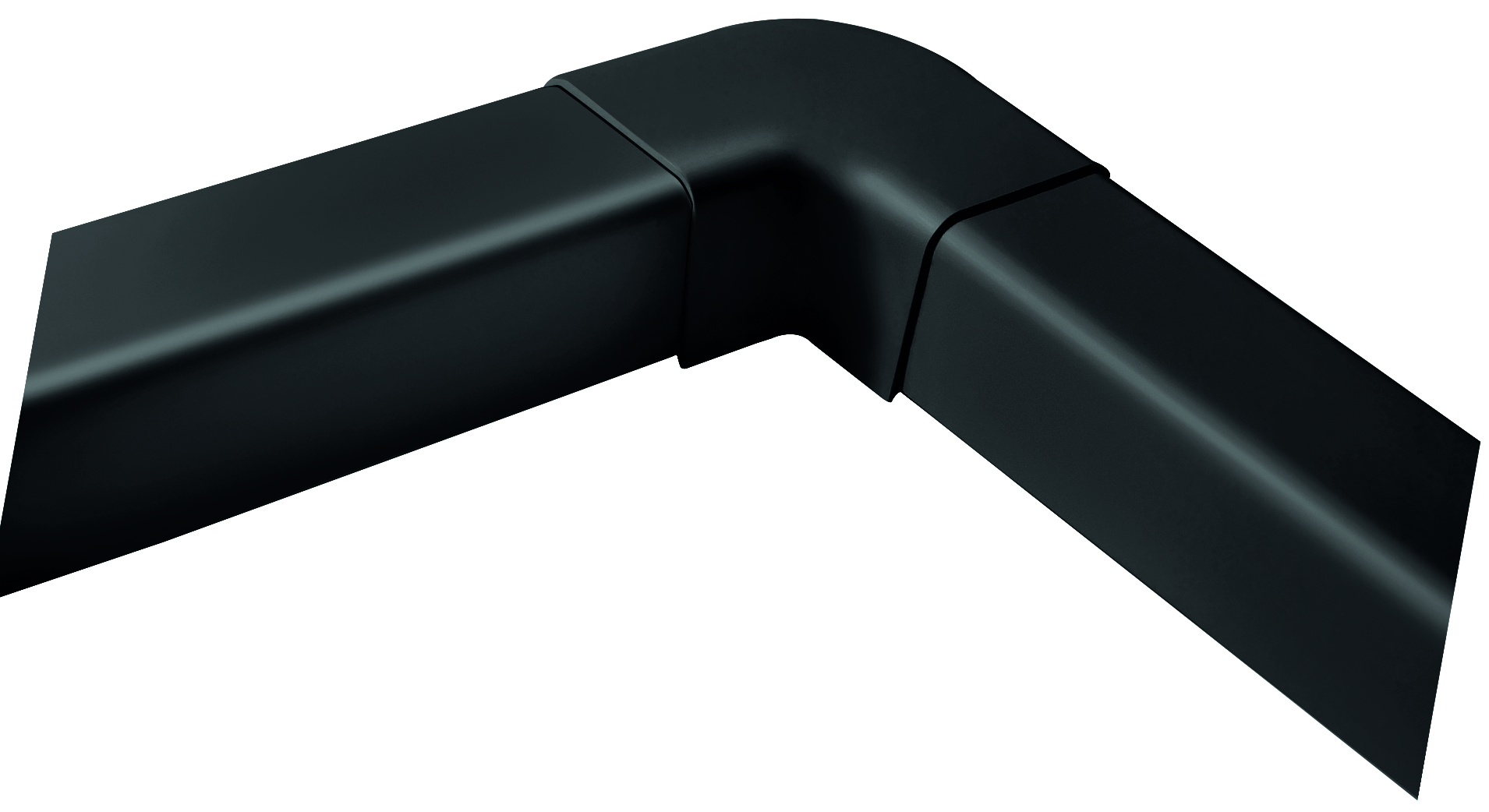 LuftX® Plan vinkel 90° - svart