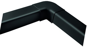 LuftX® Plan vinkel 90° - sort