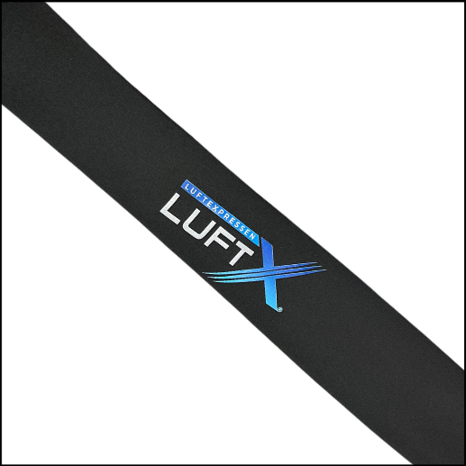 LuftX® Skyddstrumpa 70 cm - Svart