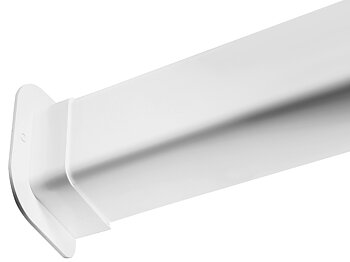 LuftX® Dæksel mod væg - hvid 110mm