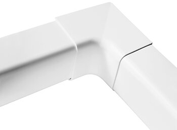 LuftX® Indvendigt hjørne - hvid 110mm