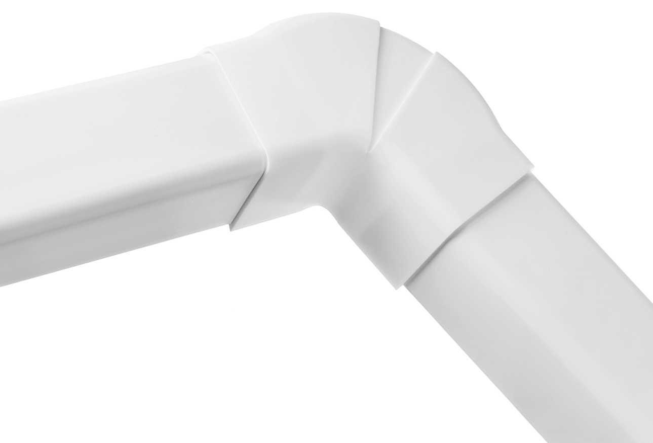 LuftX® Utvändigt Justerbart hörn - vit