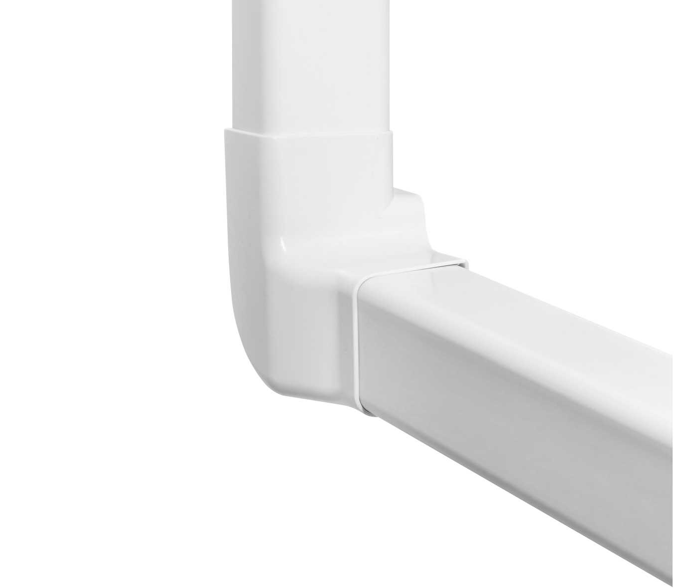 LuftX® Vinkel 90 Høyre - hvit
