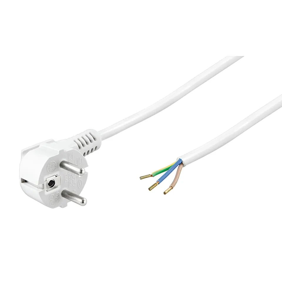 Ledningssett - Hvit - 3G 1.5, 3 meter