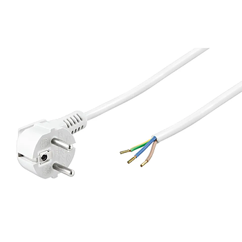 Extension cord - White - 3G 1.5, 3 meters