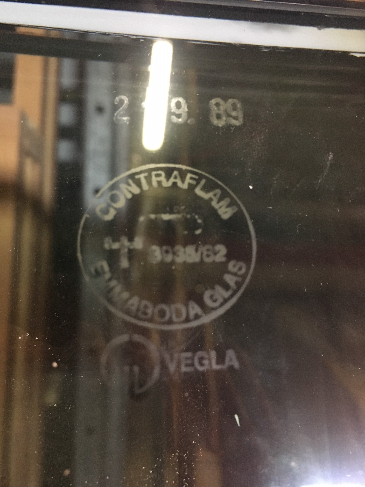 Brandglas - 2