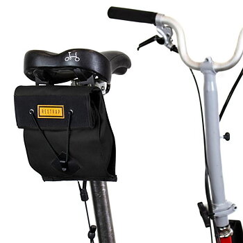 Restrap City Saddle Bag Small Black