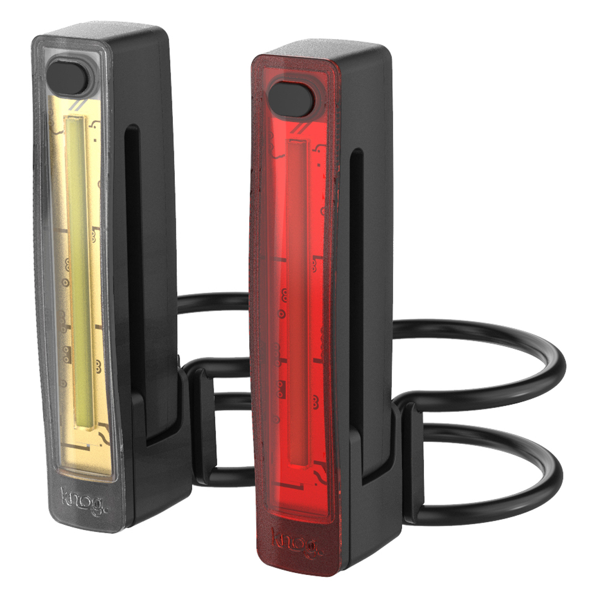 Knog Plus Twinpack svart