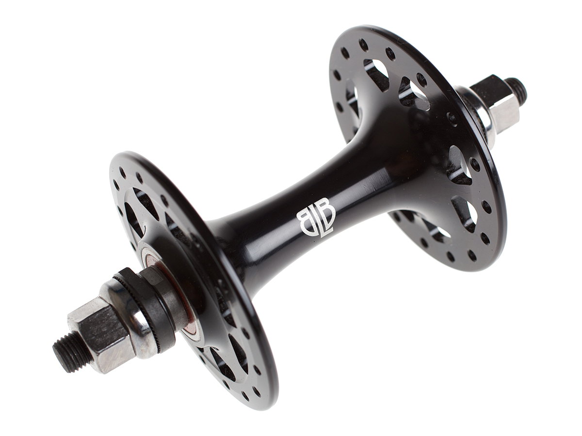 BLB Track Front Hub - Black - 2