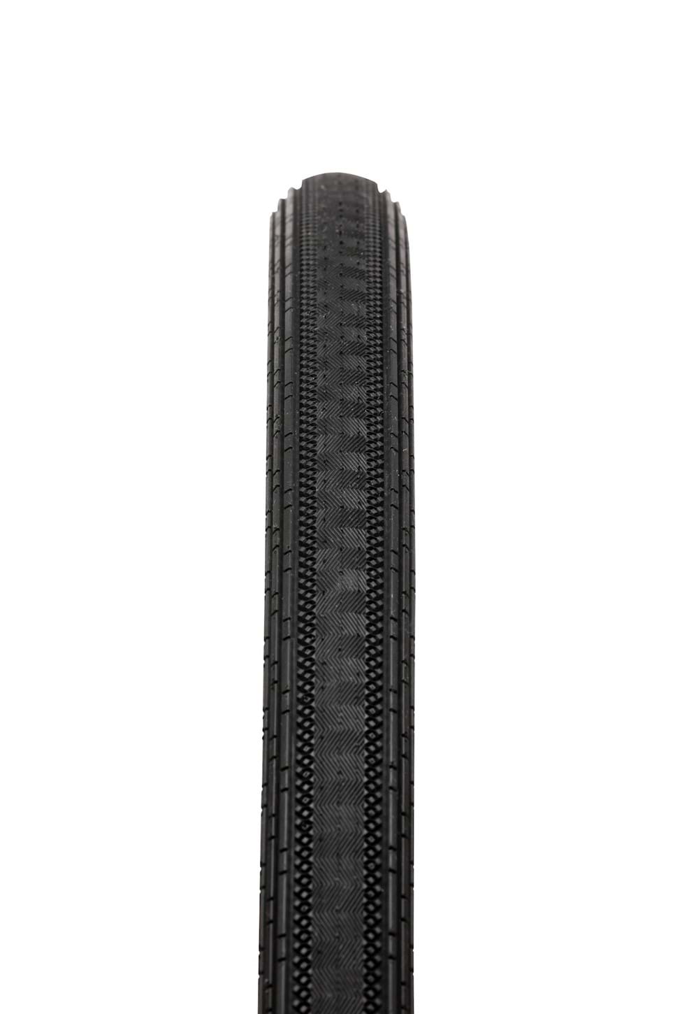 Panaracer 700 x 35 GravelKing SS svart/brun sida 380g vikbart - 2