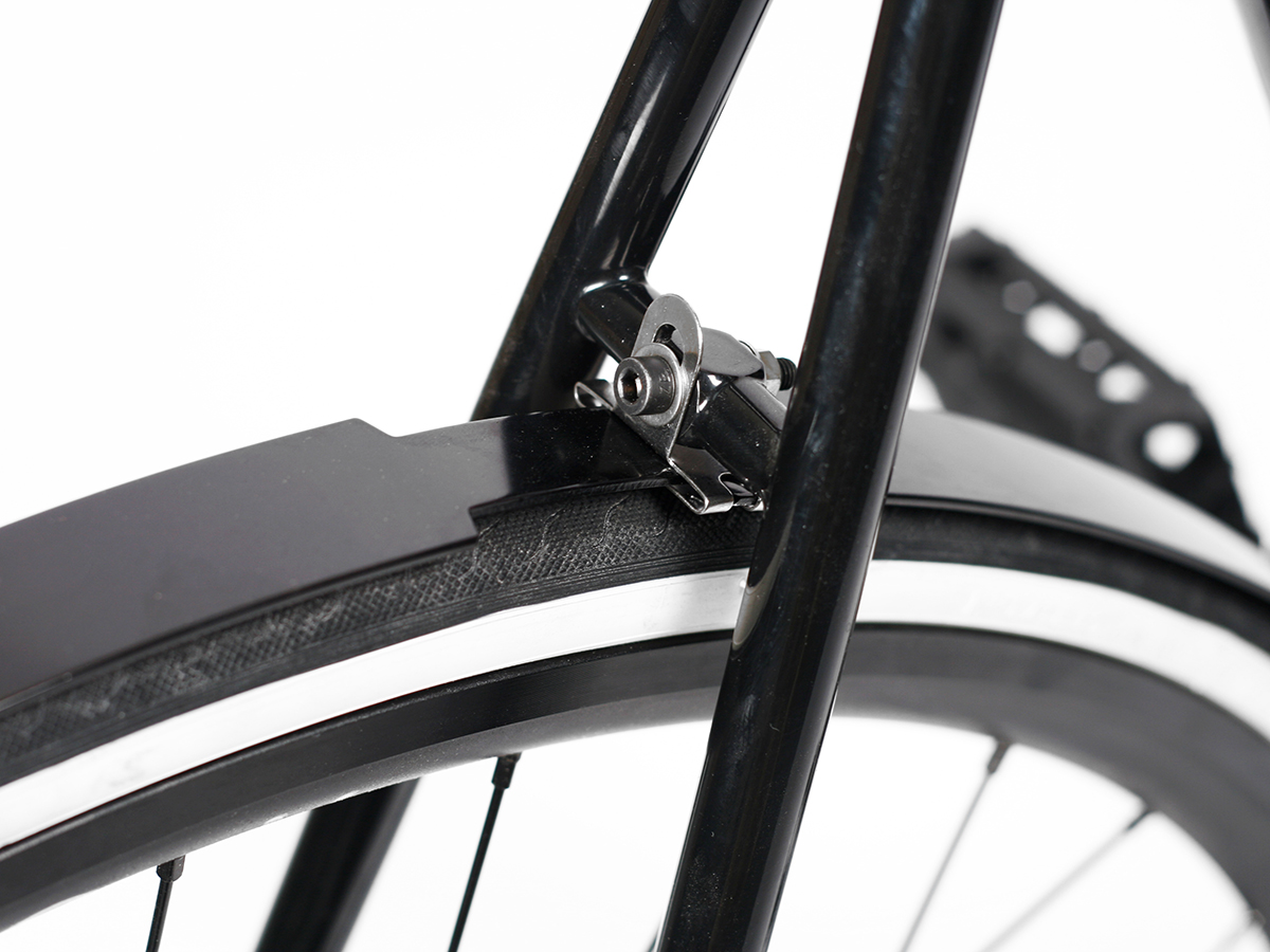 BLB Classic Alloy Fenders - Matt Black  - 2