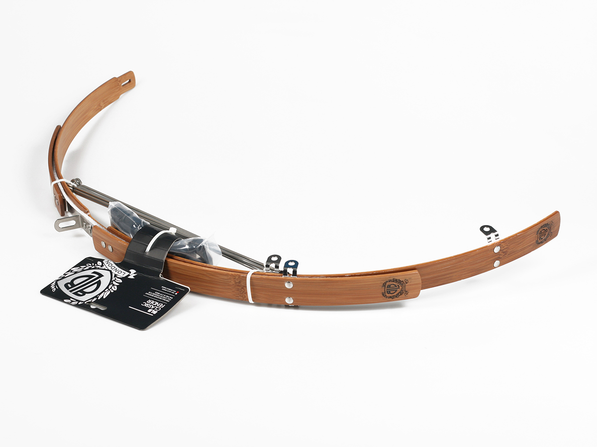 BLB Classic Bamboo Fenders - Brown