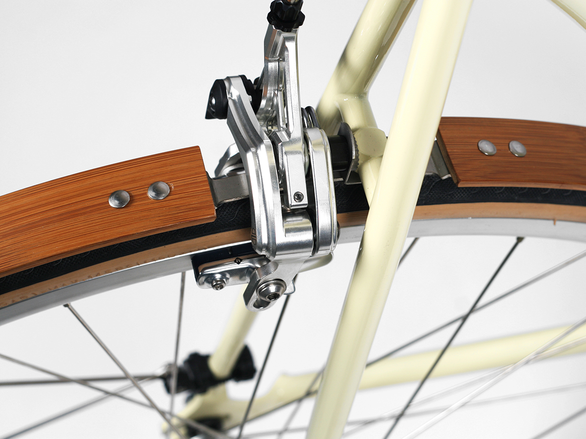 BLB Classic Bamboo Fenders - Brown - 4
