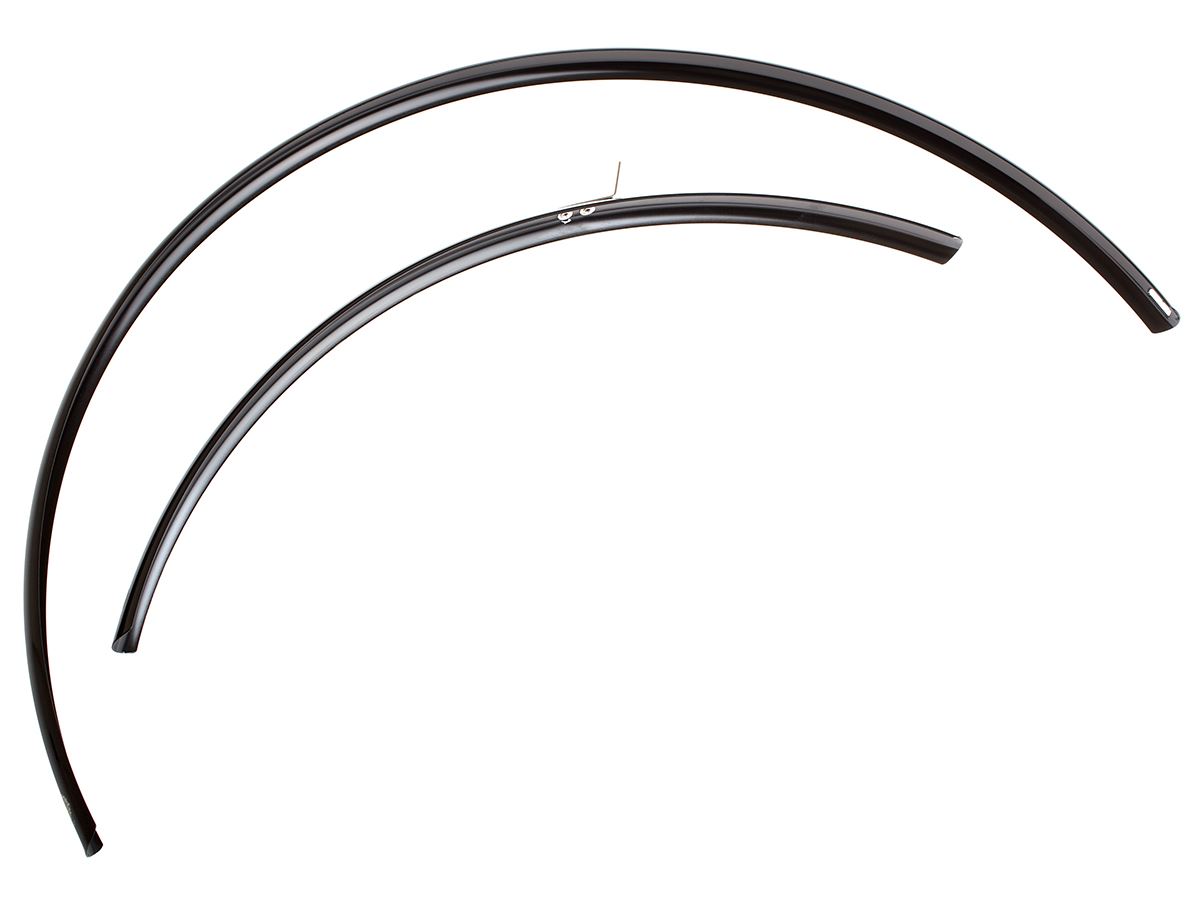 BLB Classic Round Fenders - Polished Black - 8