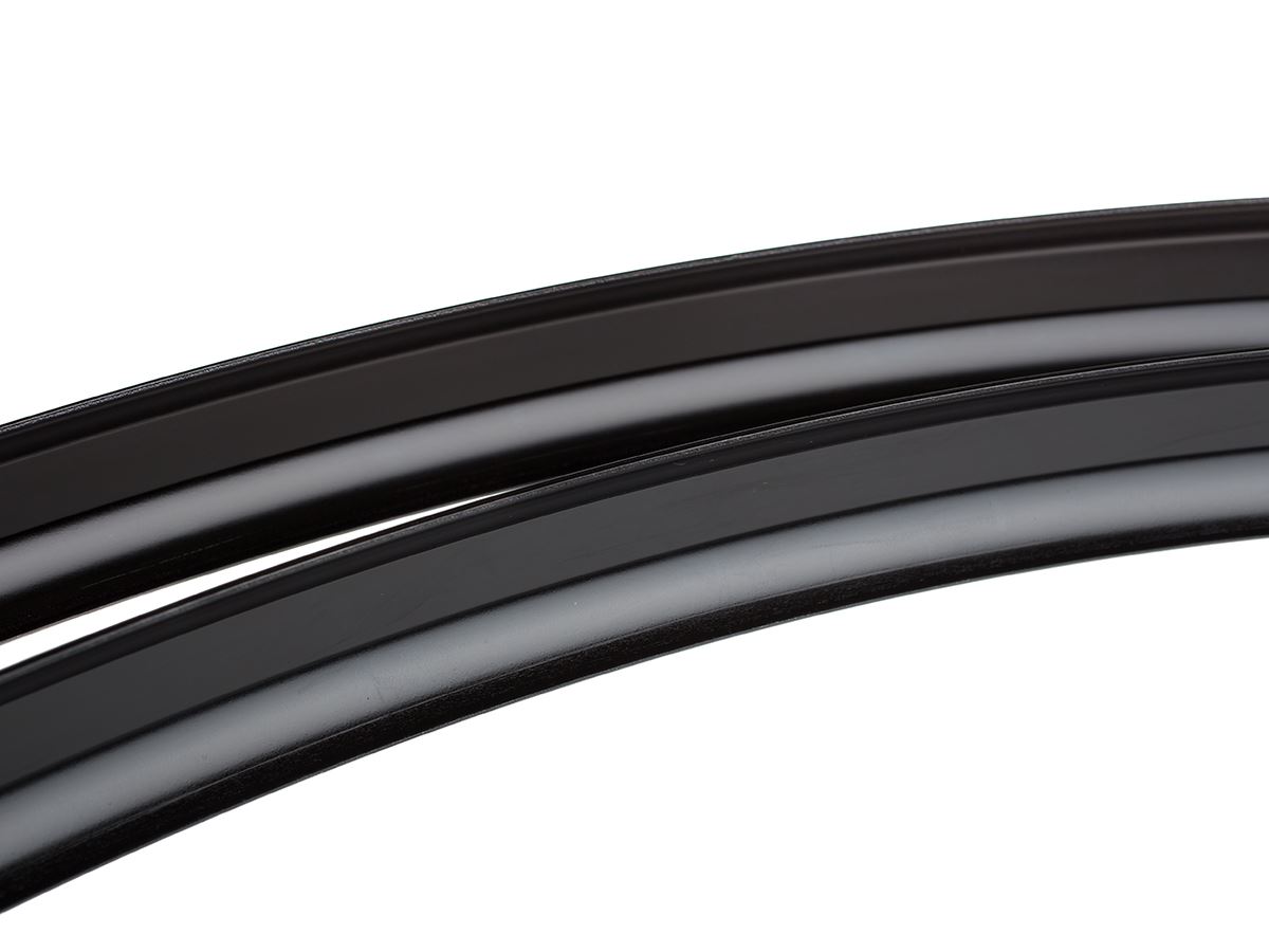 BLB Classic Round Fenders - Polished Black - 6