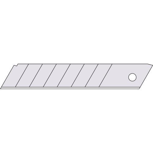 Knivblad/Brytblad Lutz 18 mm titaniumnitrid 10 pack 