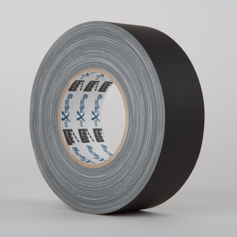 Vävtejp MAGTAPE® Xtra Matt Svart 50mm x 50m (proffesionell kvalitet)
