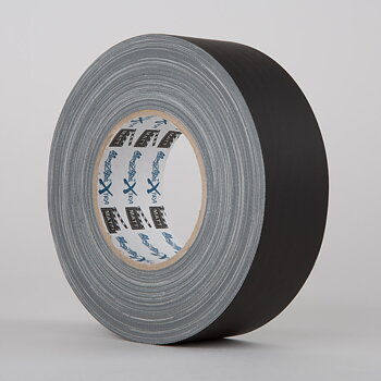 Vävtejp MAGTAPE® Xtra Matt Svart 50mm x 50m (proffesionell kvalitet)