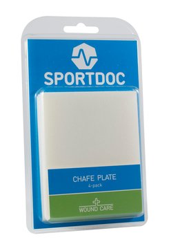 Skavsårsplatta. 8,5 x 10,5cm Chafe Plate 4pack Skyddar mot skavsår och blåsor