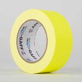 PROGAFF Helmatt Neon  Gul (Premium gaffa)