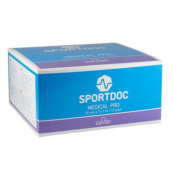 Kroppstejp  Medical Pro 25mm x 10m (12-pack in box)Sportdoc 