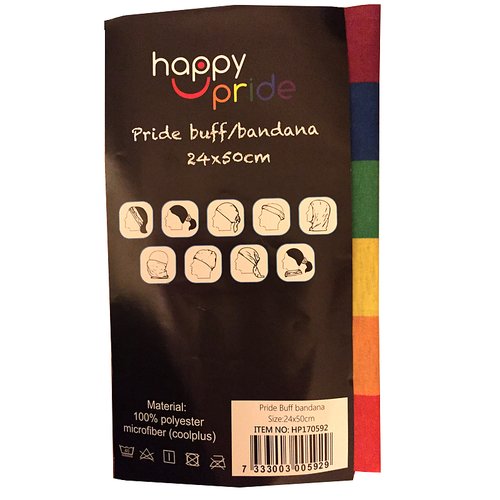 Pridebuffen i regnbågsfärger - 2