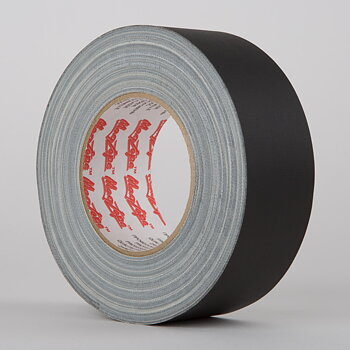 Vävtejp MAGTAPE® 500 Matt Svart 50mm bredd x 50m (proffesionell kvalitet)