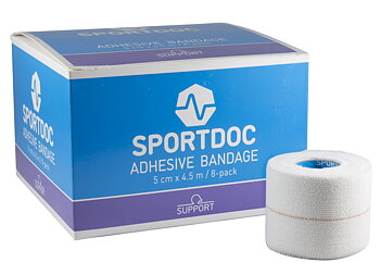 Adhesive bandage 5cm x 4,5m 8-Pack Klisterbinda