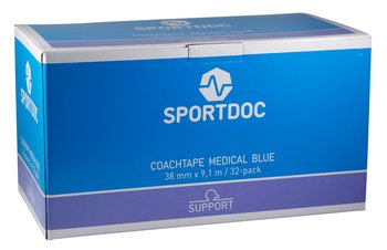 Coachtejp  Medical Blue   38mm x 9,1m 32-pack SportDoc