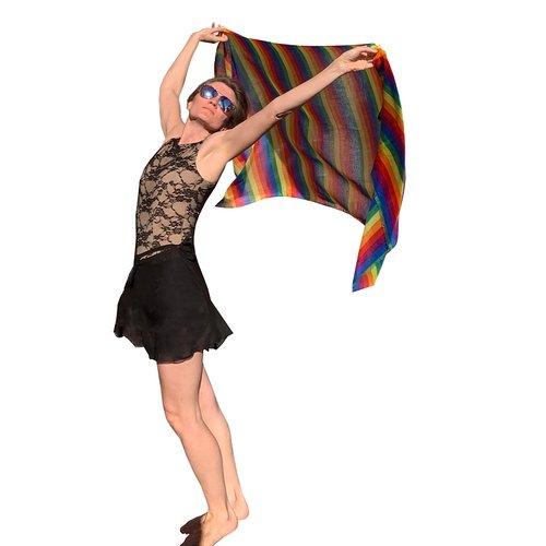 Pridescarf i pridefärger - 3