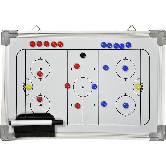 Whiteboard Taktiktavla  Hockey 2 olika storlekar