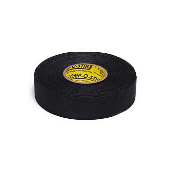 Klubbtejp Hockey och Bandy Comp-o-stik  Tygtejp 25m Svart -  Hel låda