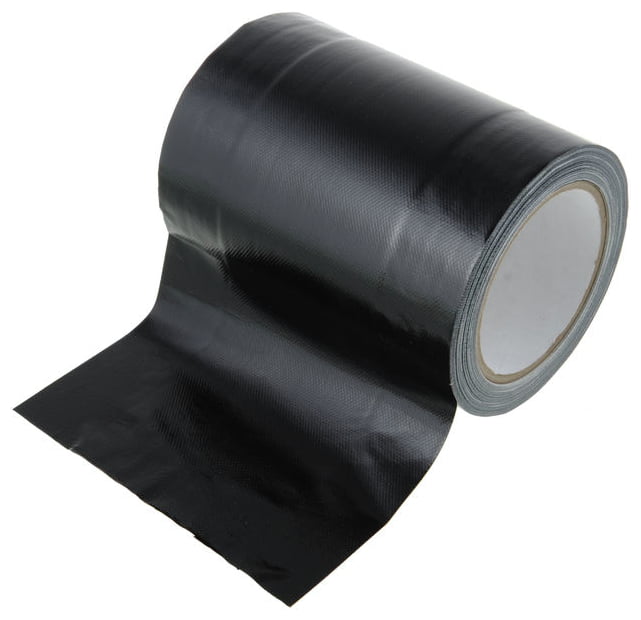 Tunneltejp svart 150mm x 15m