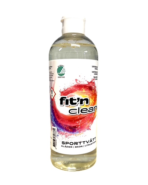 Fit'n Clean 500ml Tvättmedel Sensitiv Speciellt för träningskläder