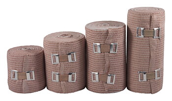 Bandage 8cm x 4,5m Super Elastic Styck eller hellåda Sportdoc