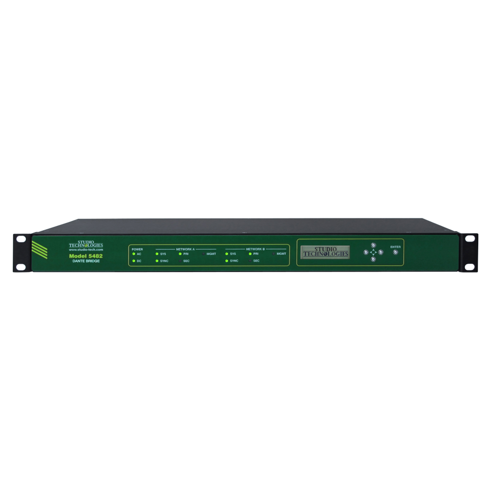 Studio Technologies - M5482-02 64ch Dante Bridge