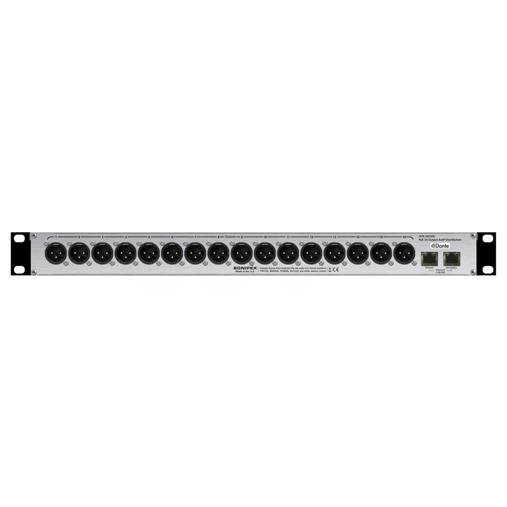 Sonifex - AVN-AO16 - Ravenna, XLR - 3