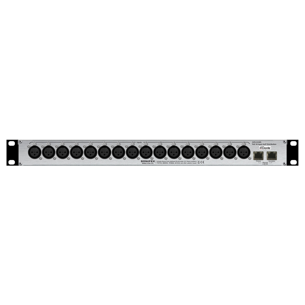 Sonifex - AVN-AI16, Ravenna, XLR - 3