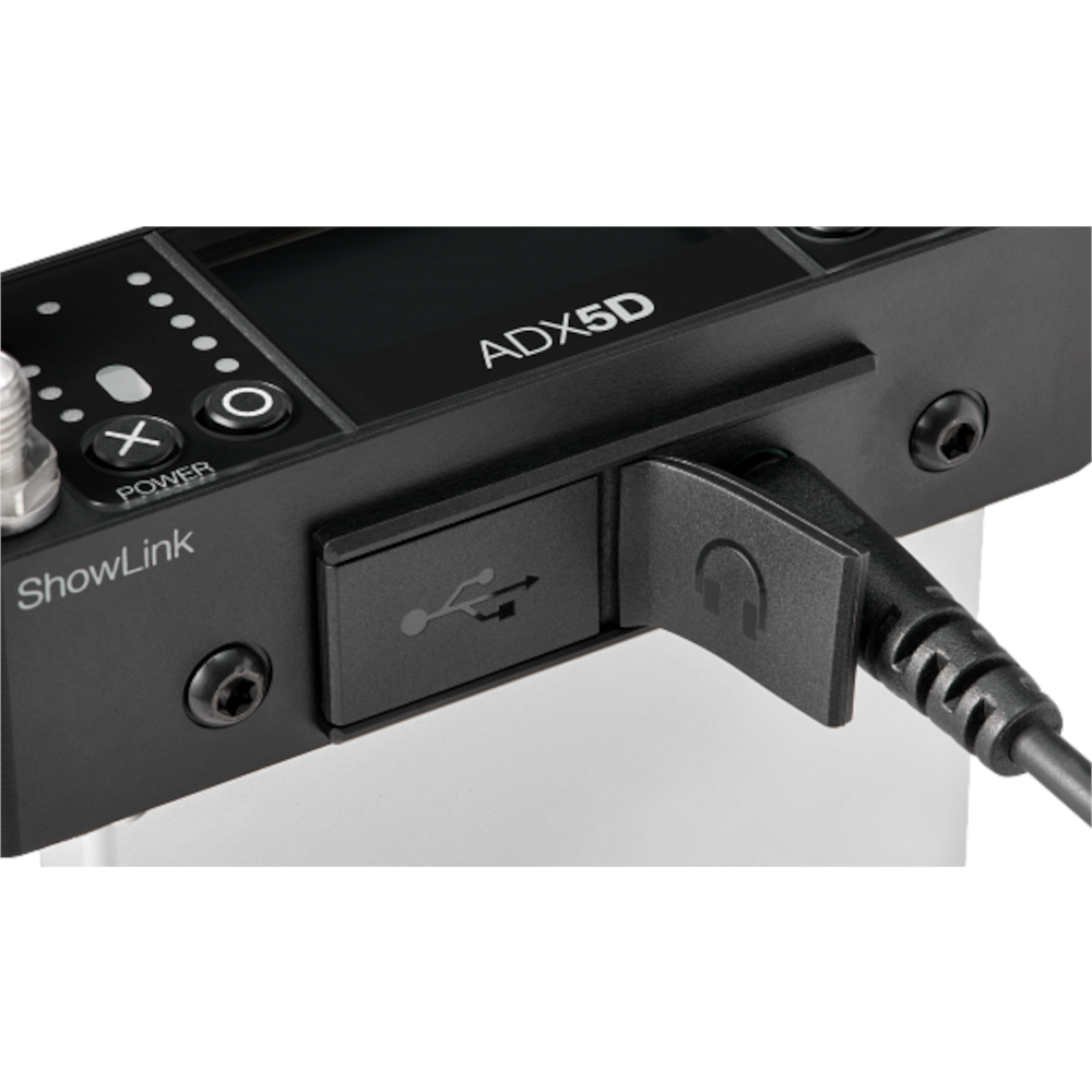 Shure - ADX5D Dual Channel Portable Receiver (470-636 MHz) - 8