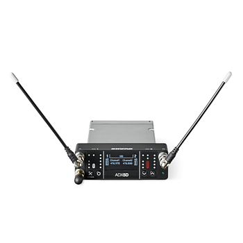 Shure - ADX5D Dual Channel Portable Receiver (470-636 MHz)