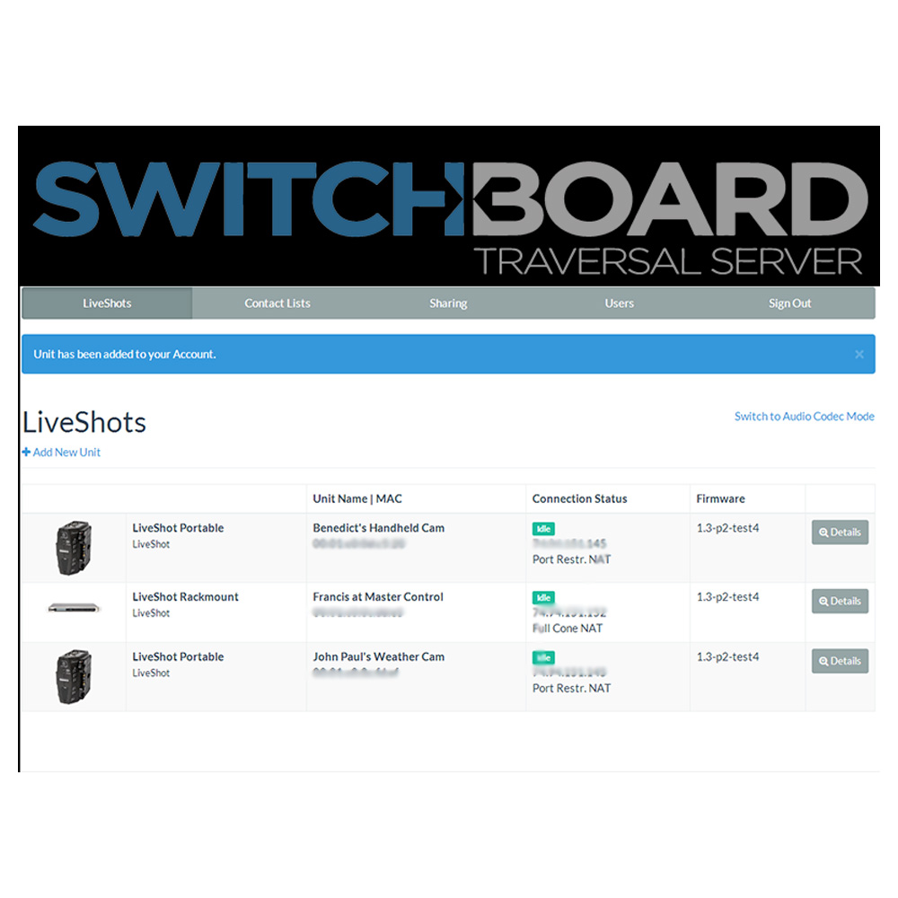 Comrex - Switchboard TS
