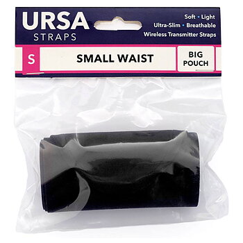 URSA Straps - Midja, Small, Stor Pouch, Svart, 84cm