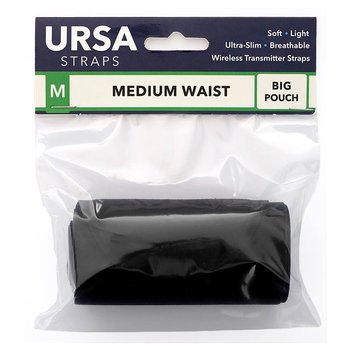 URSA Straps - Midja, MEDIUM, Stor Pouch, Svart, 107cm
