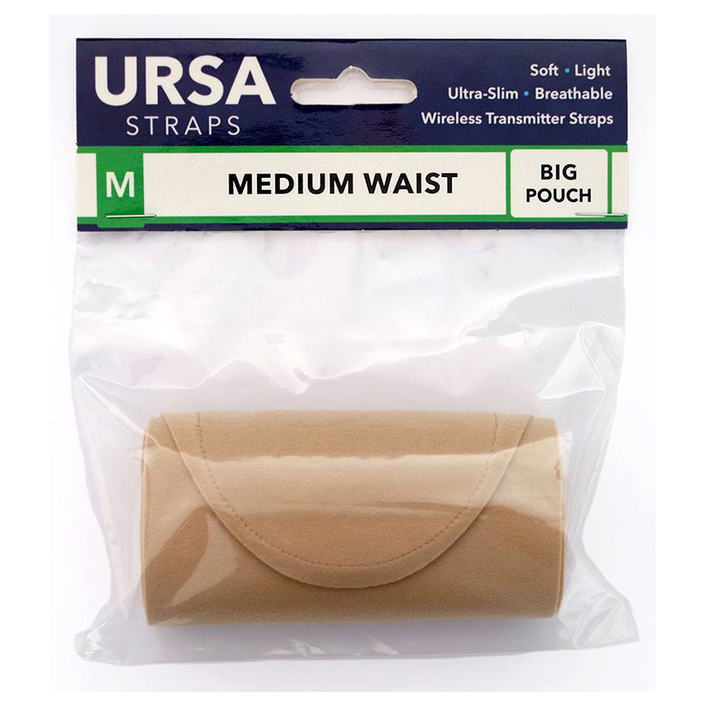URSA Straps - Waist, MEDIUM, Large Pouch, Beige, 107cm
